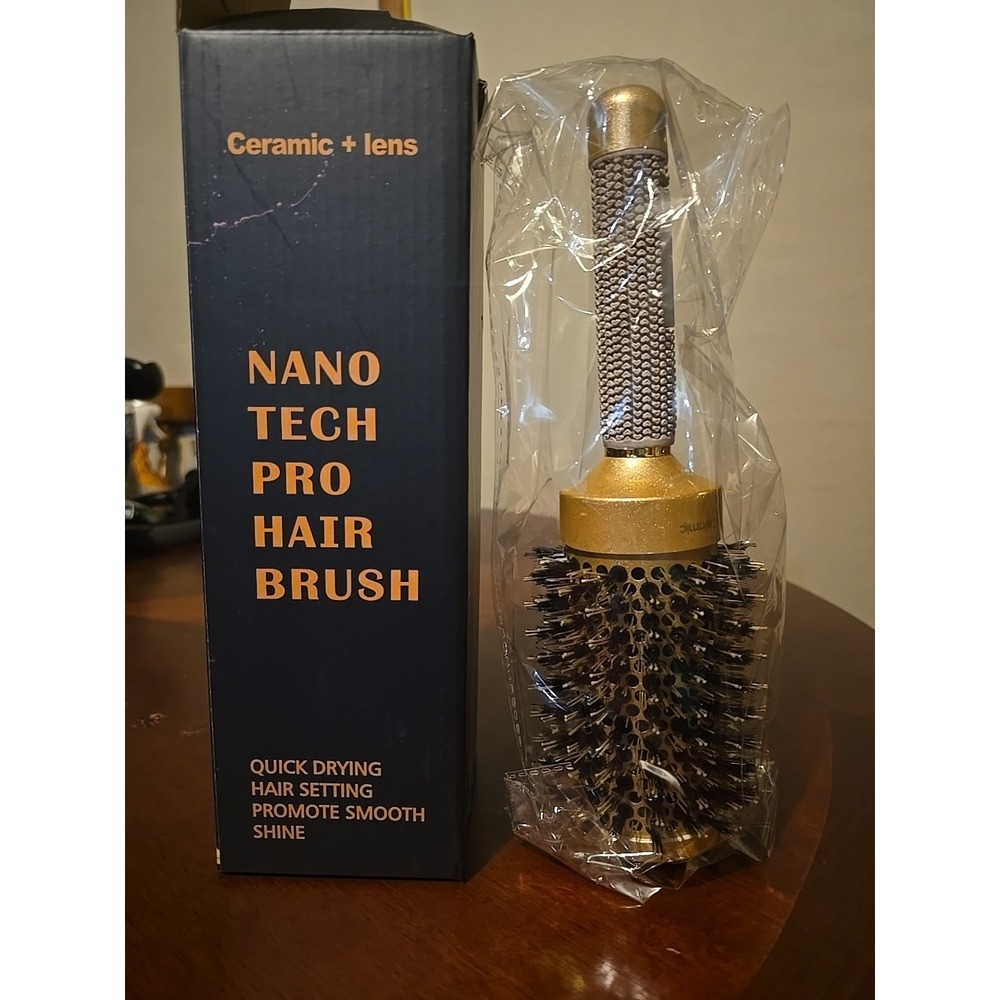 SNDYI 1.3/32mm Round Nano Ionic Tech Pro Hair Brush